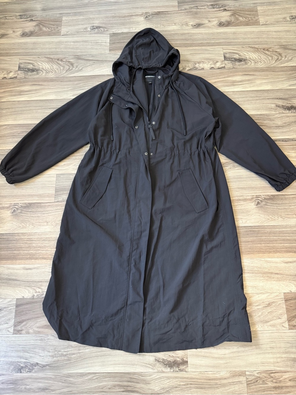 Beyond Yoga En Route Long Jacket in Black Size Medium